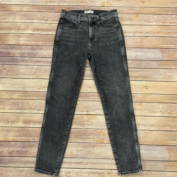 Madewell 10 Inch High Rise Skinny Jeans in Oakwood